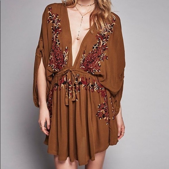 Free People Dresses & Skirts - NWT Free People Pretty Pineapple Dress/ Size: M/ Colour: Earth Combo